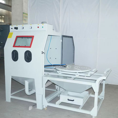 大足喷砂机里面的砂能不能洗?怎么洗?