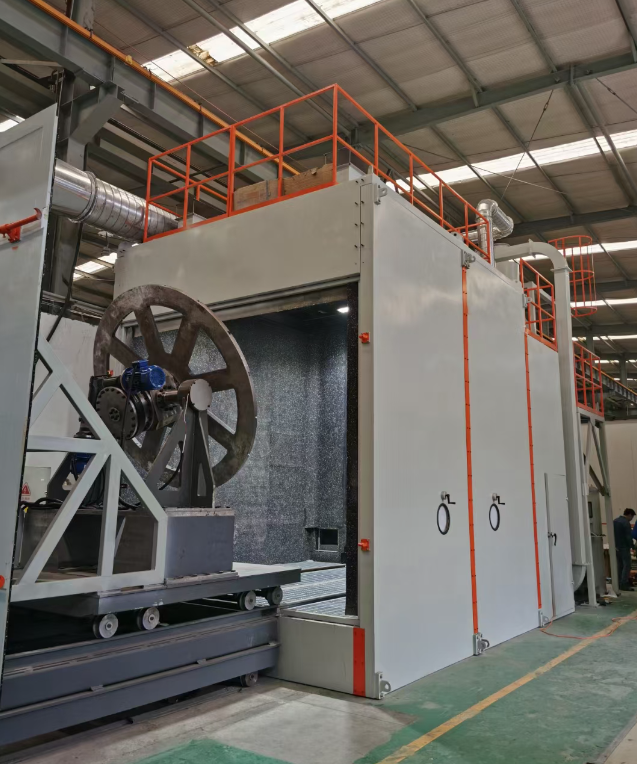 大足喷砂机环保改造 符合行业排放标准