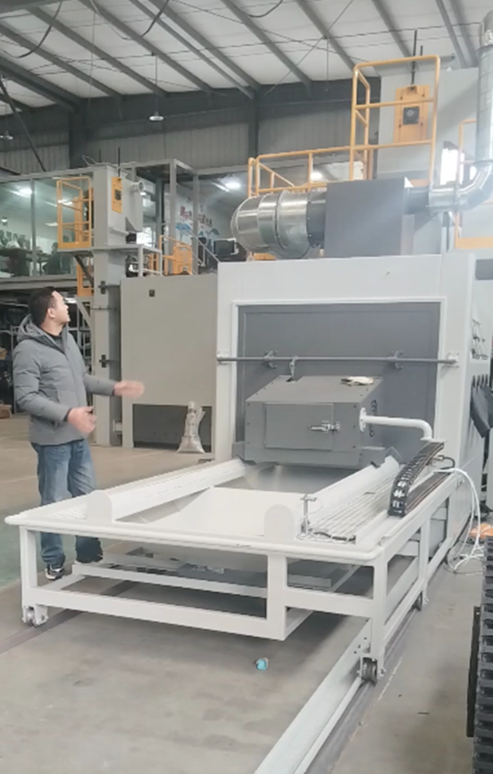 大足喷砂机在汽车制造中的表面处理应用