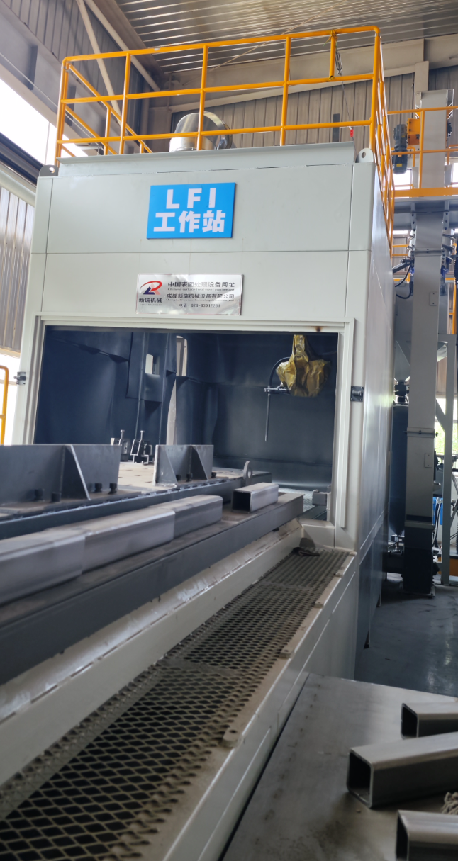 大足喷砂机在航空航天部件的精密处理