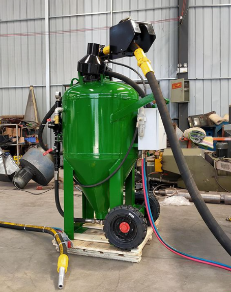 大足移动式喷砂机 户外施工效率翻倍