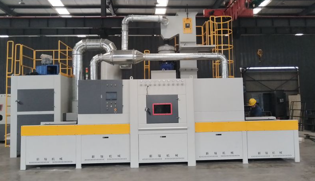 大足工件喷砂不均匀？一台自动喷砂机就能解决